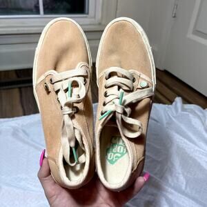 Pink Low Top Suede Sneaker Size 7.5 US / 38 EU Cottage Core Lagenlook Fairy